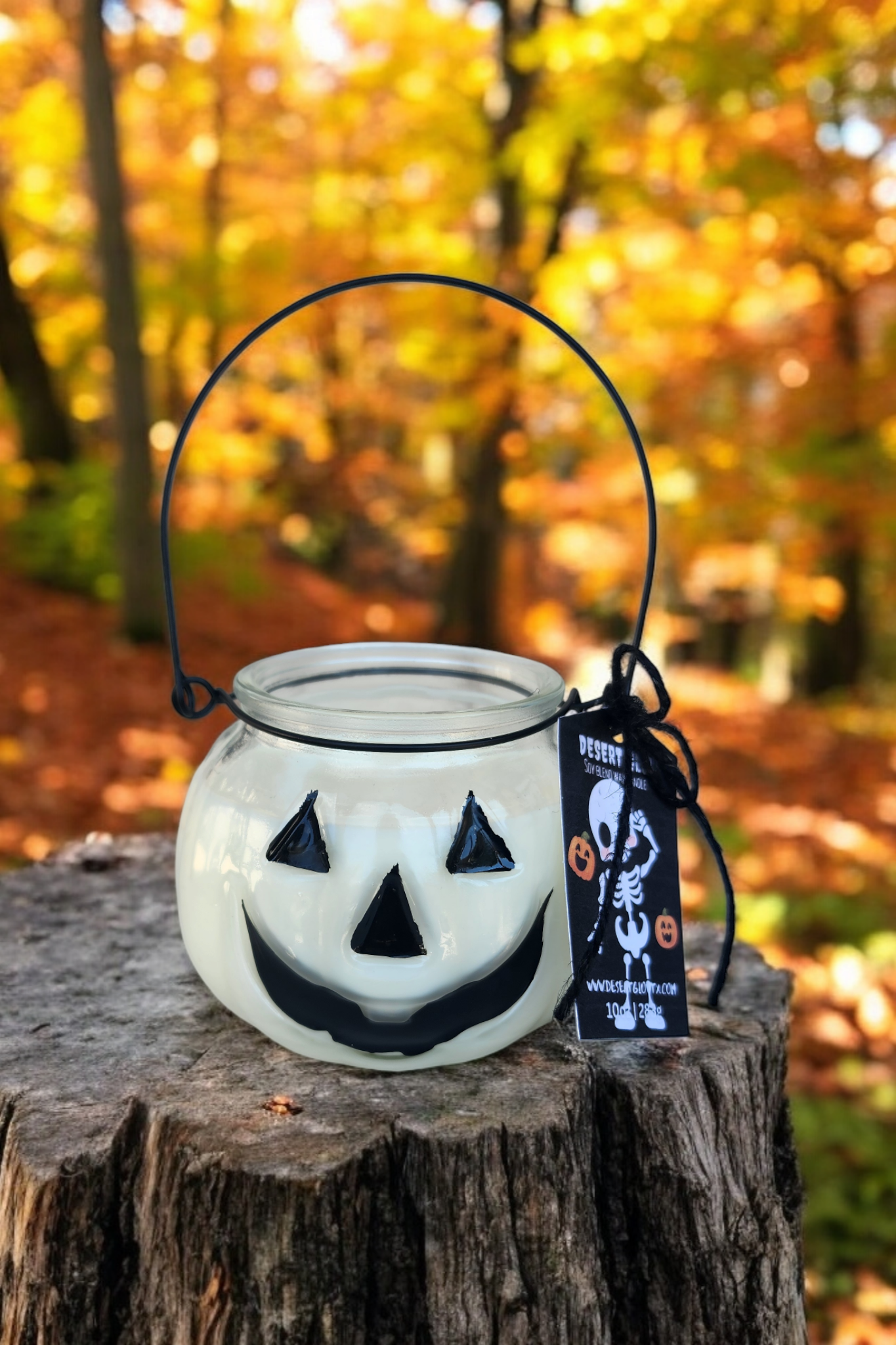 Jack-O-Lantern Candle