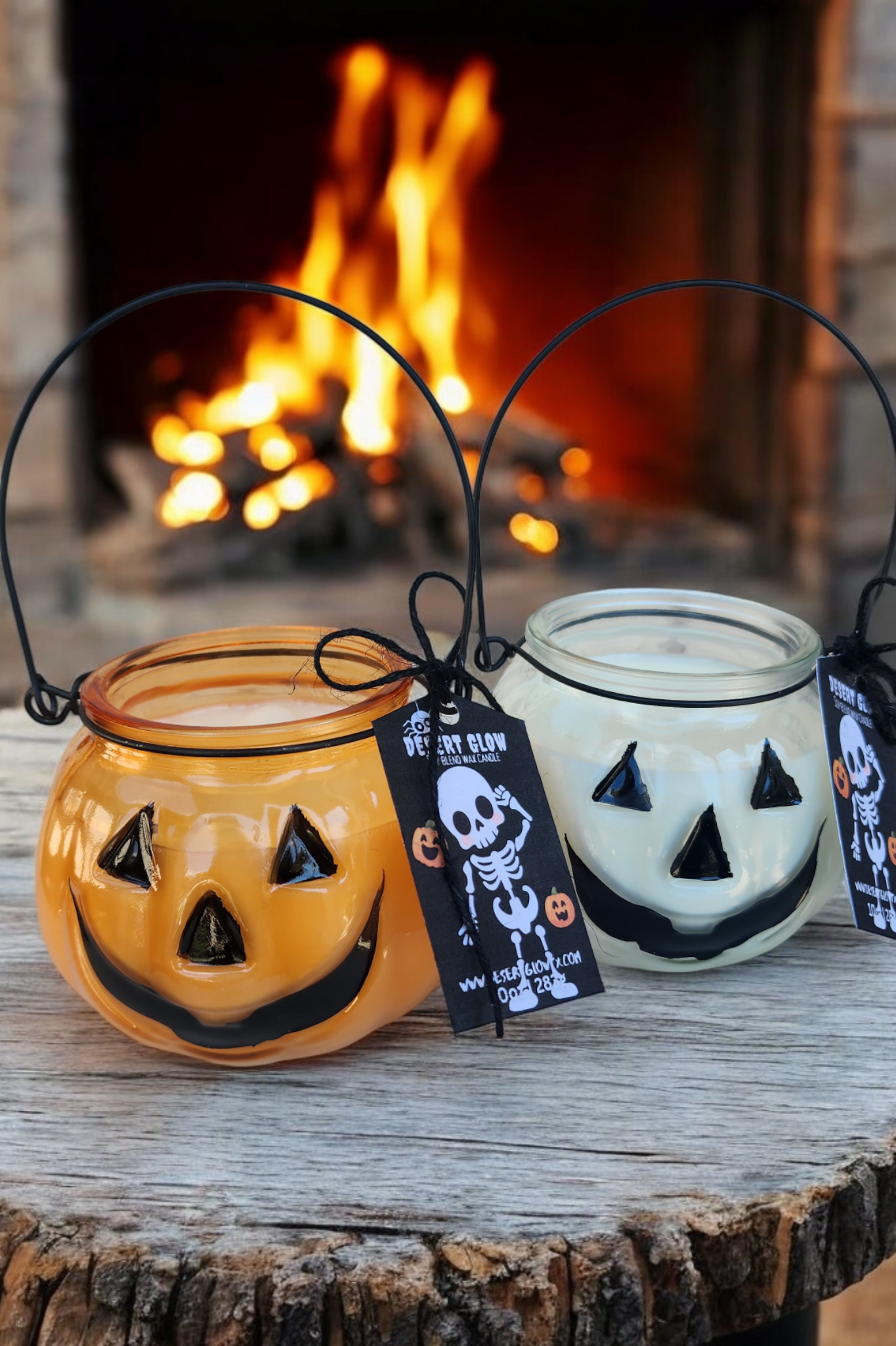 Jack-O-Lantern Candle