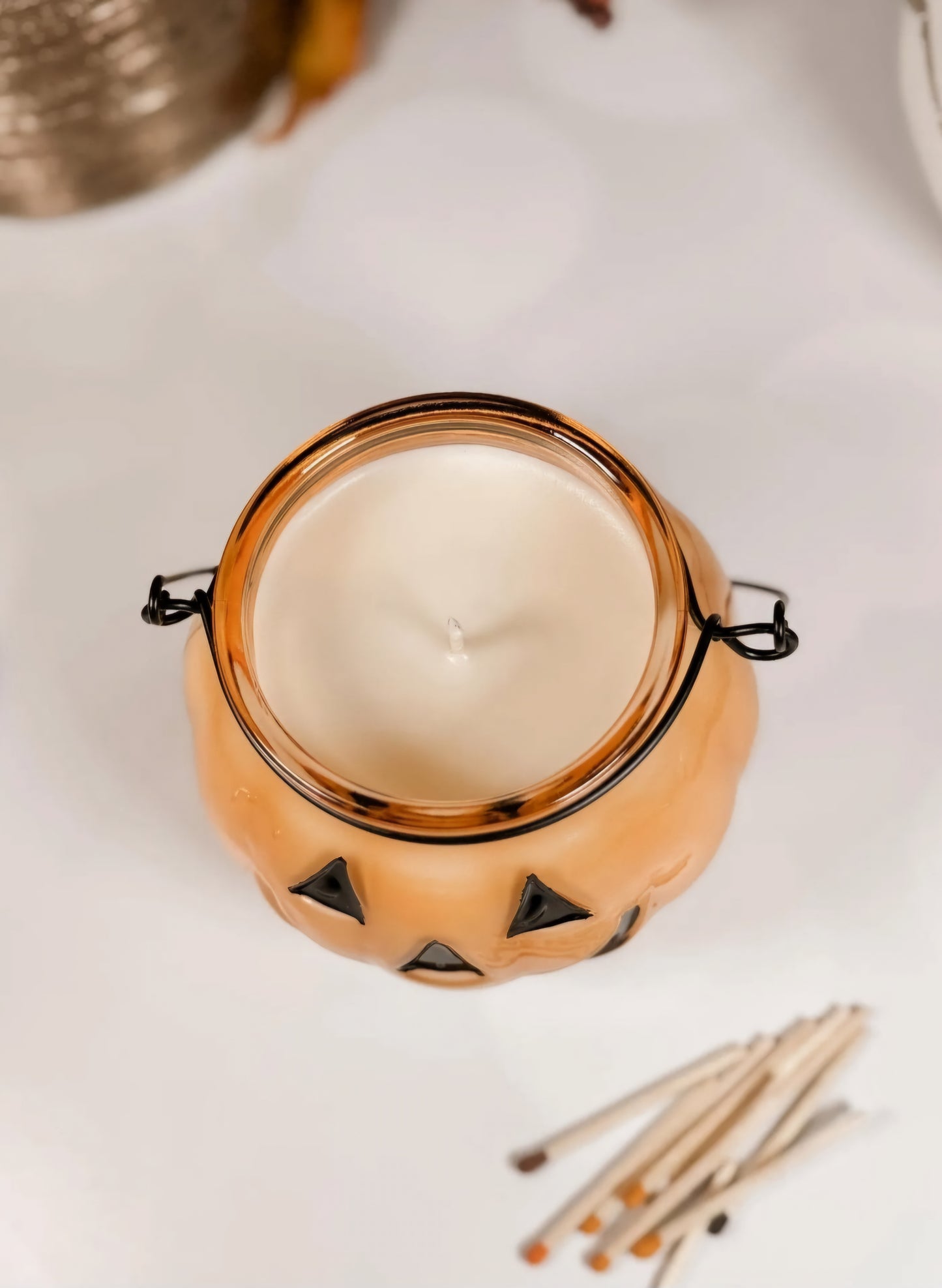 Jack-O-Lantern Candle