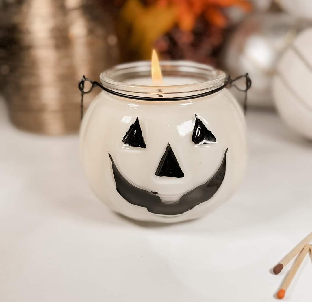 Jack-O-Lantern Candle