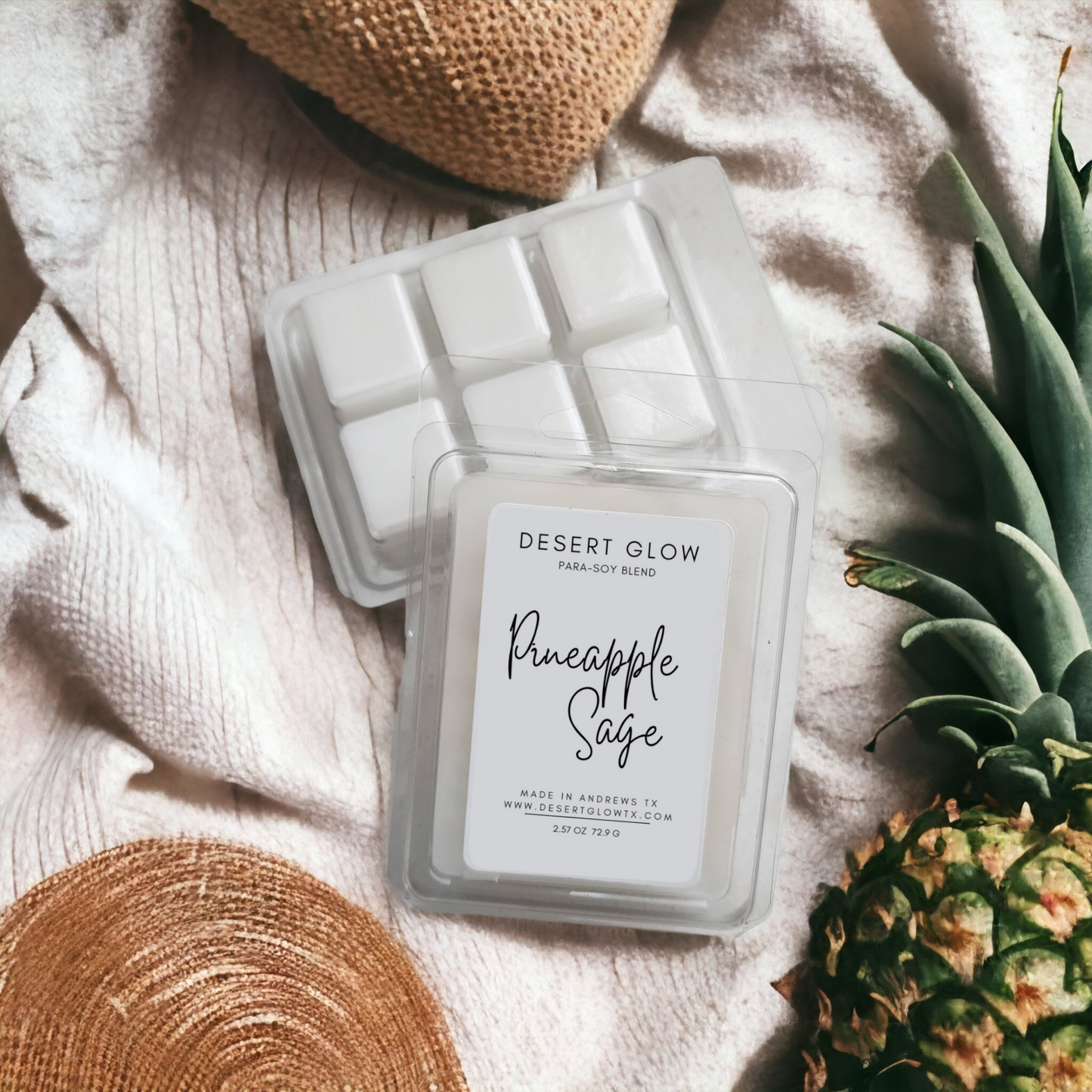 Pineapple sage wax melt