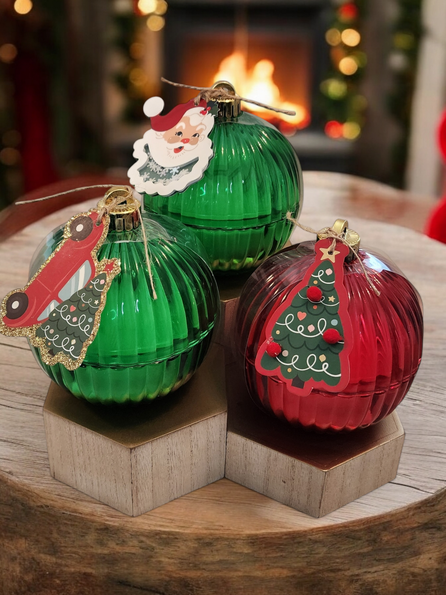 Christmas Ornament Candle